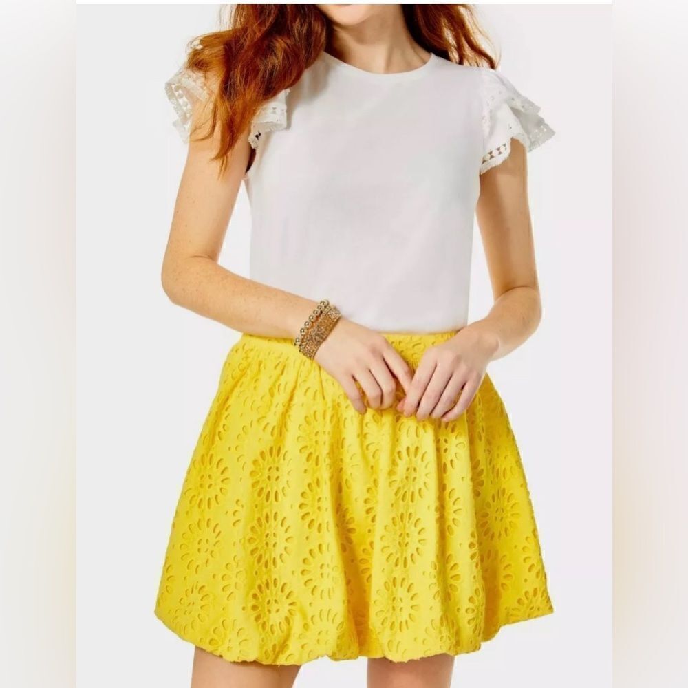Lilly Pulitzer Leah Skirt Size 12 - Picture 3 of 12